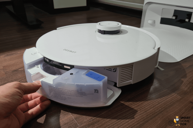 ecovacs deebot t10 reservoir d eau